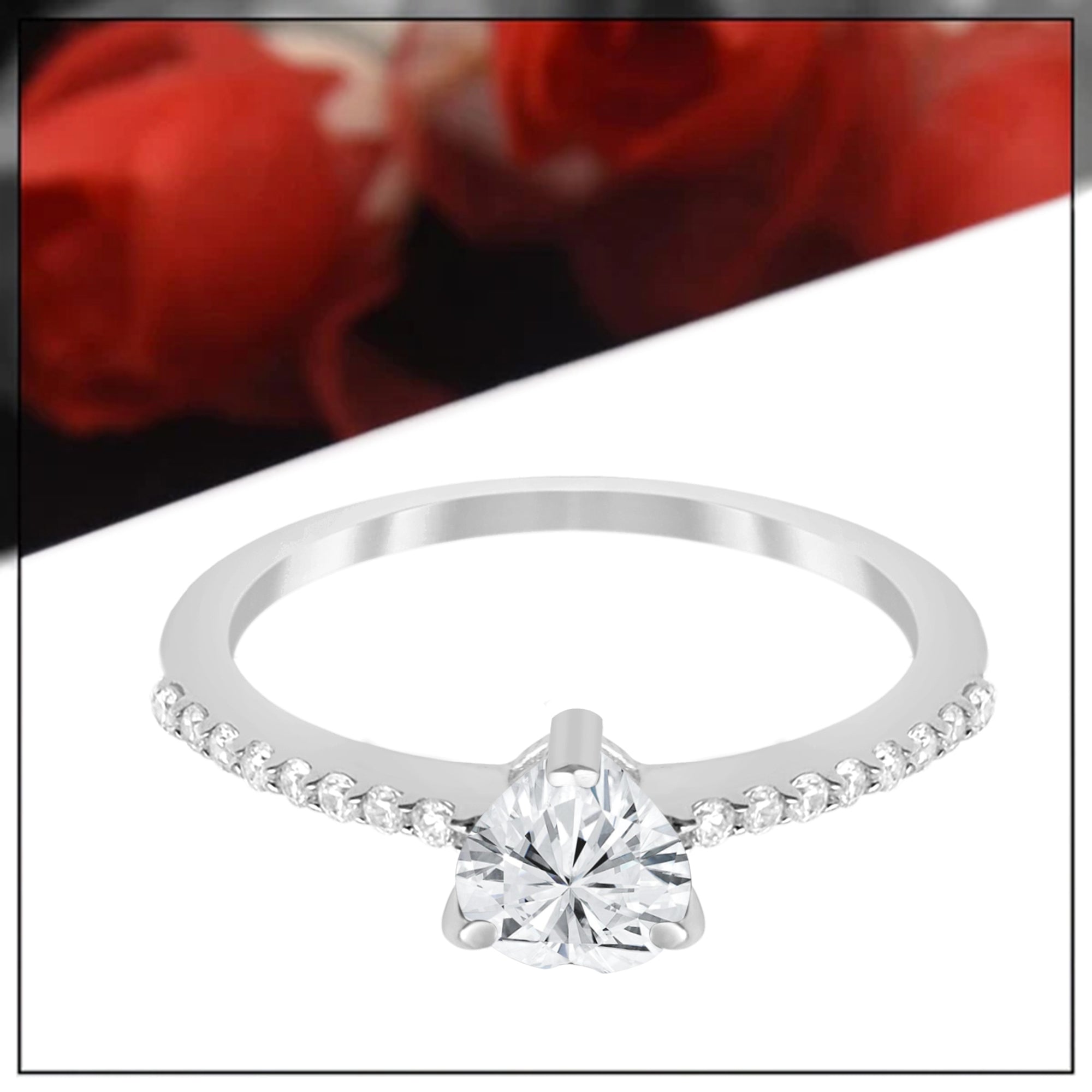Moissanite Ring