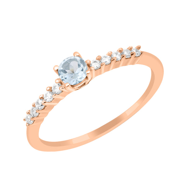 Aquamarine Ring