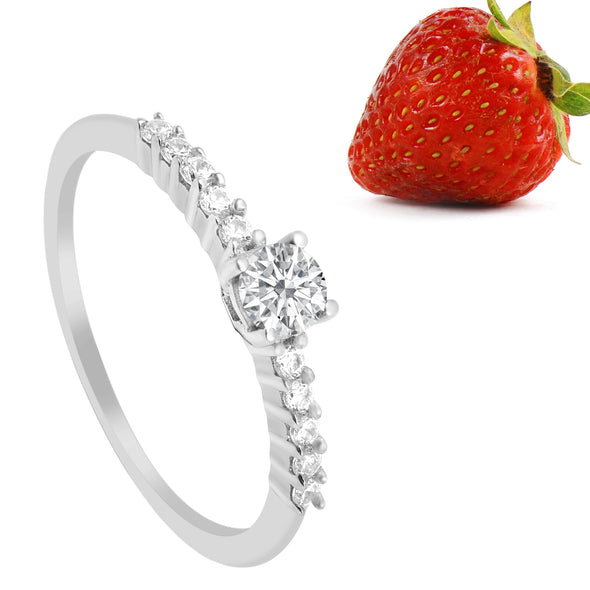 Moissanite Ring