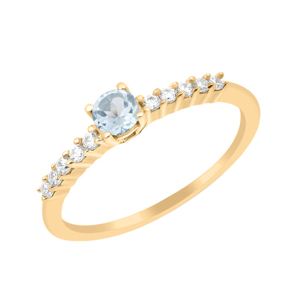 Aquamarine Ring