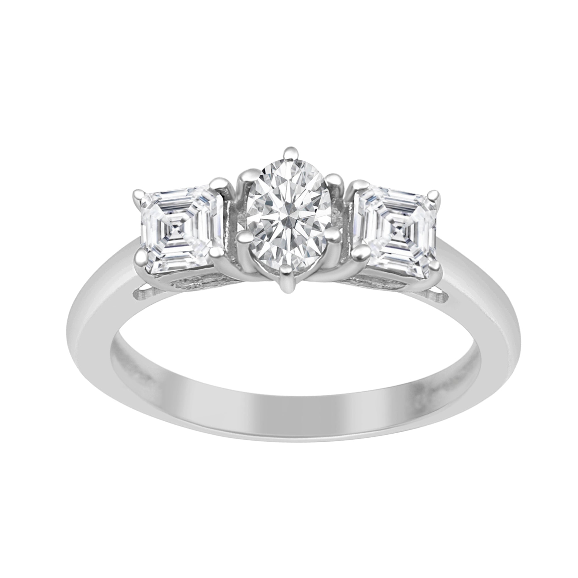 Moissanite Ring