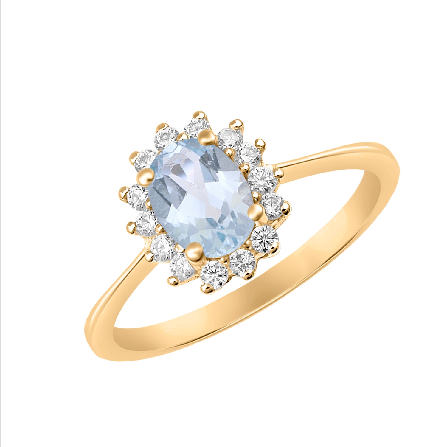 Aquamarine Ring