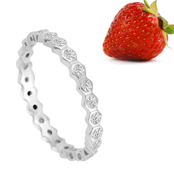 Moissanite Ring