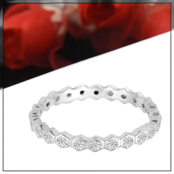 Moissanite Ring