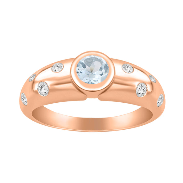 Aquamarine Ring