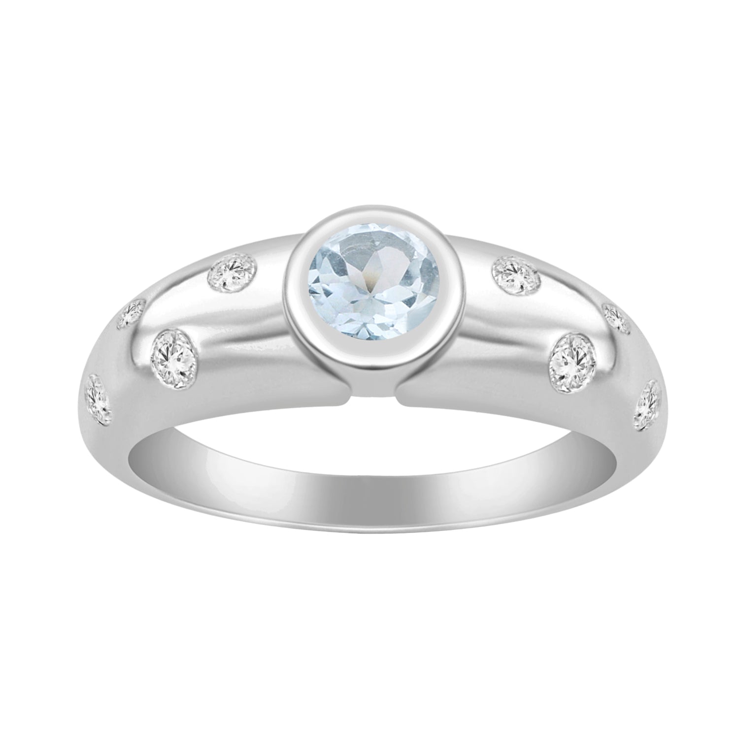 Aquamarine Ring