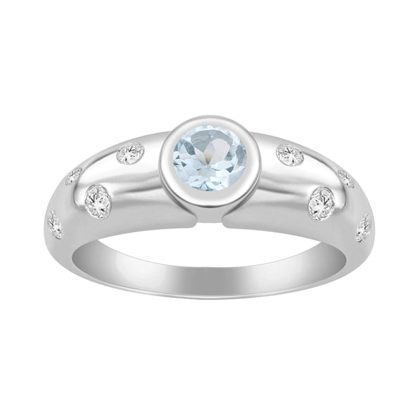 Aquamarine Ring