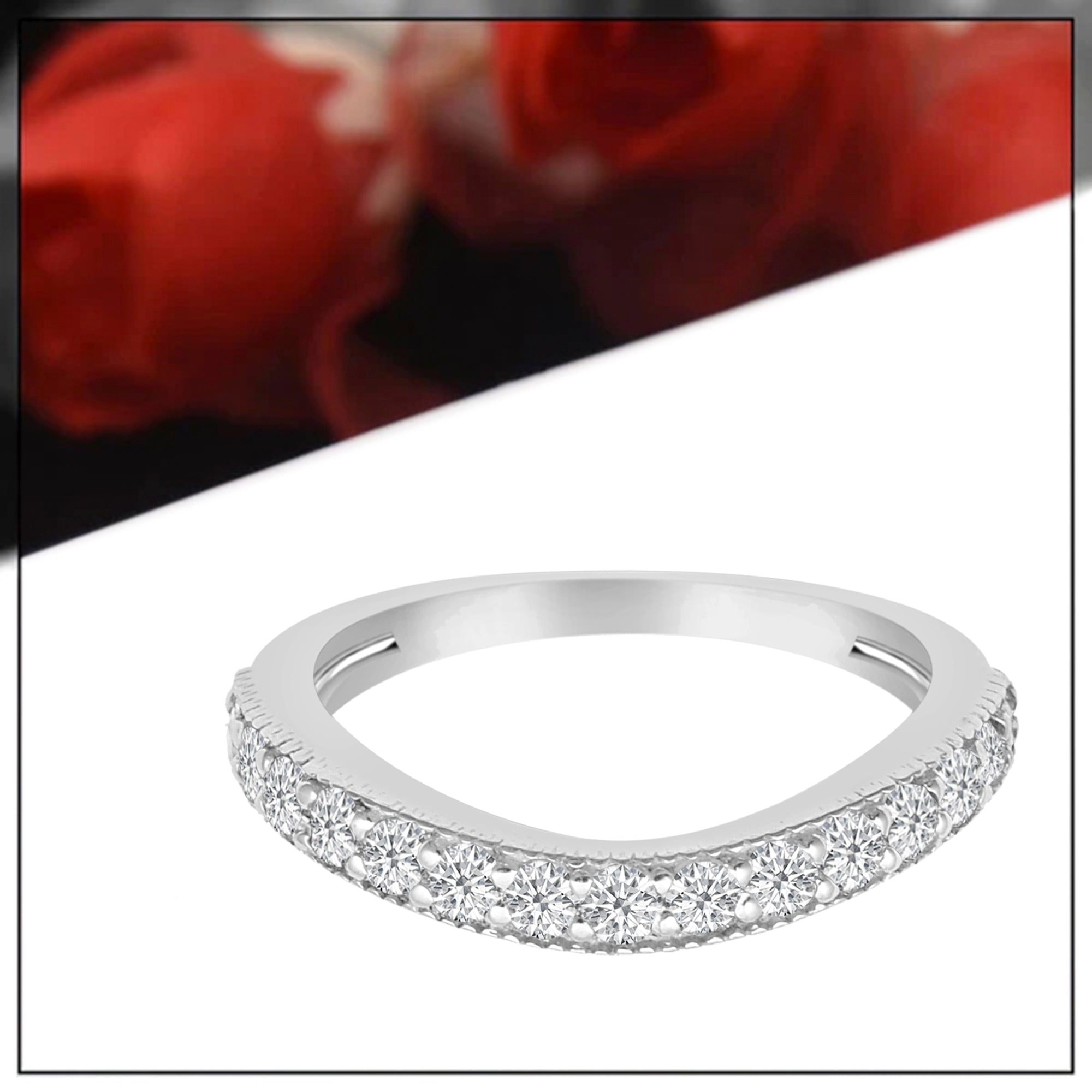 Moissanite Ring