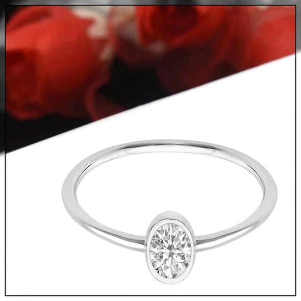 Moissanite Ring