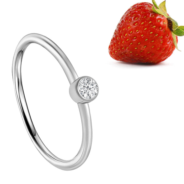 Moissanite Ring