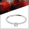 Moissanite Ring