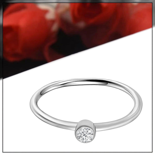 Moissanite Ring