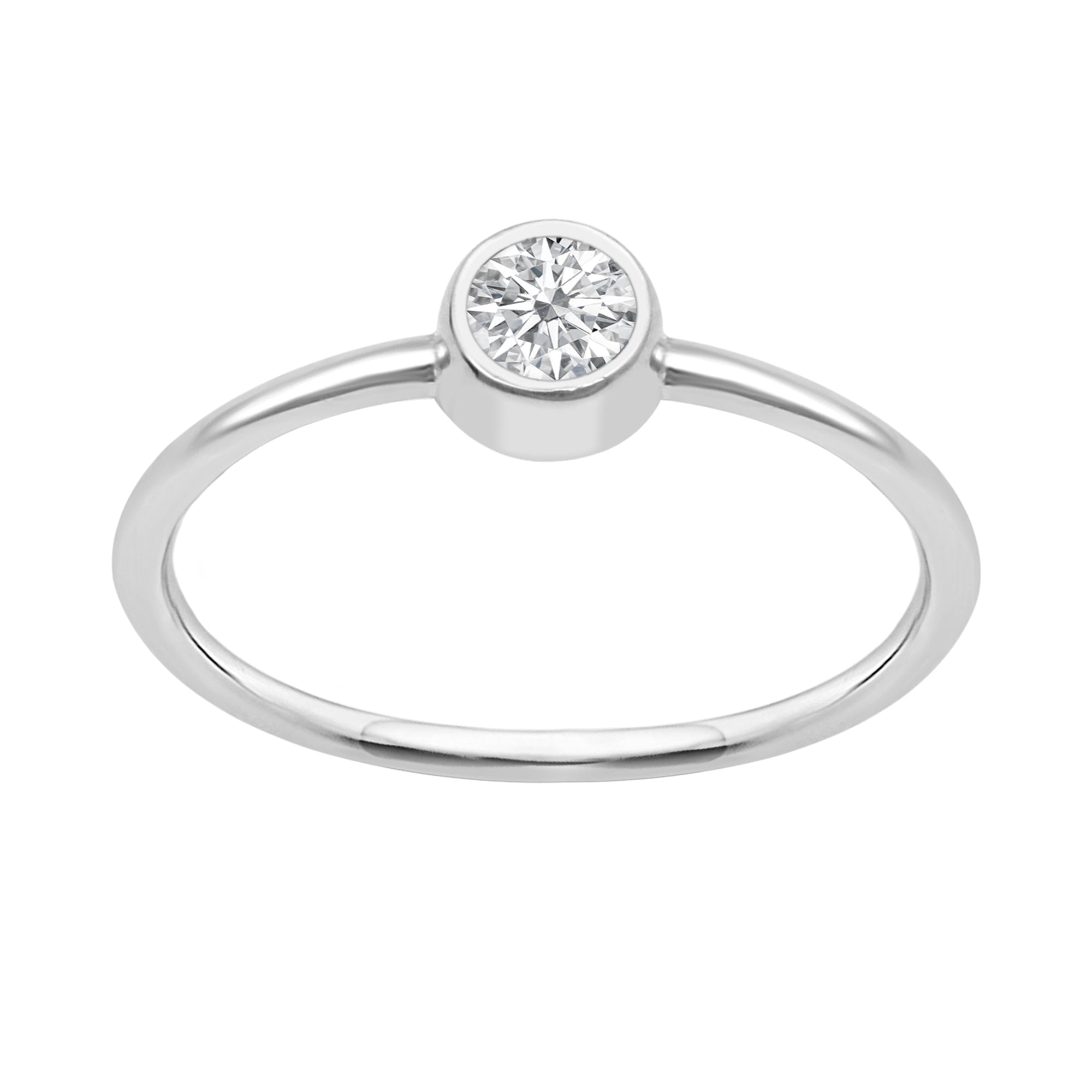Moissanite Ring