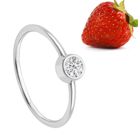 Moissanite Ring