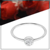 Moissanite Ring