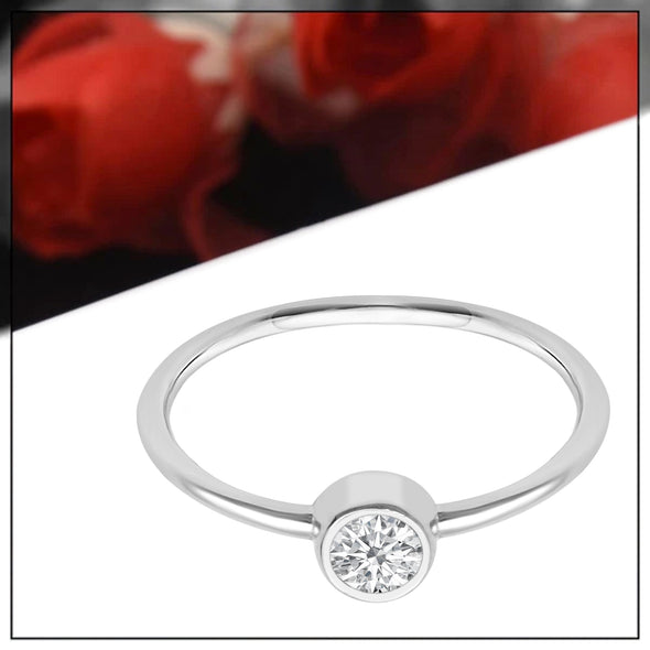 Moissanite Ring