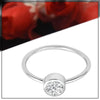 Moissanite Ring
