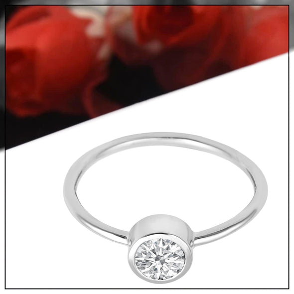 Moissanite Ring