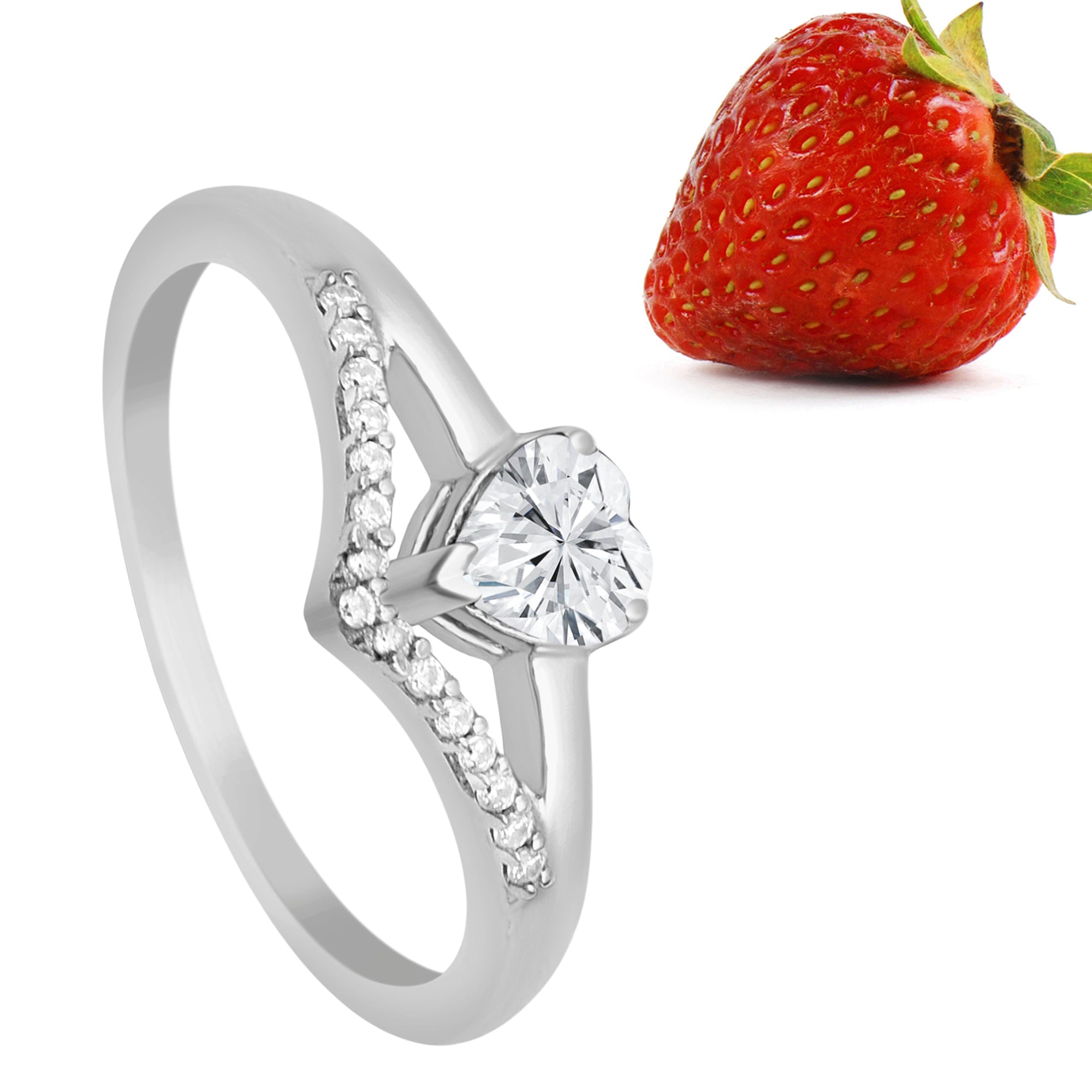 Moissanite Ring