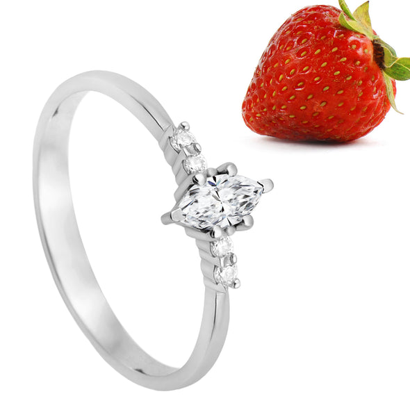 Moissanite Ring