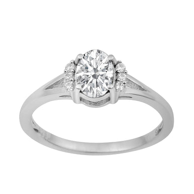 Moissanite Ring