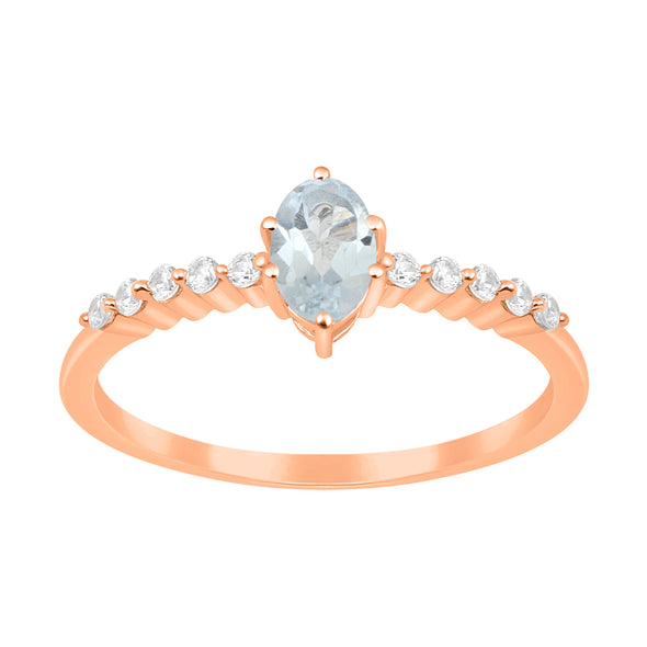 Aquamarine Ring
