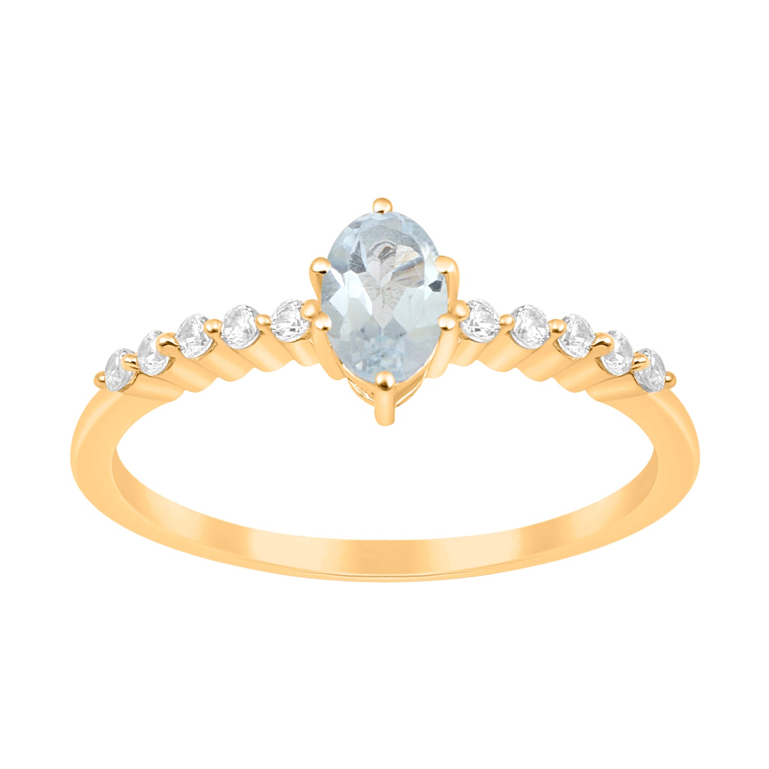 Aquamarine Ring