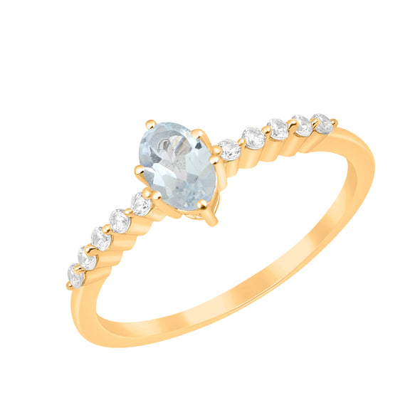 Aquamarine Ring