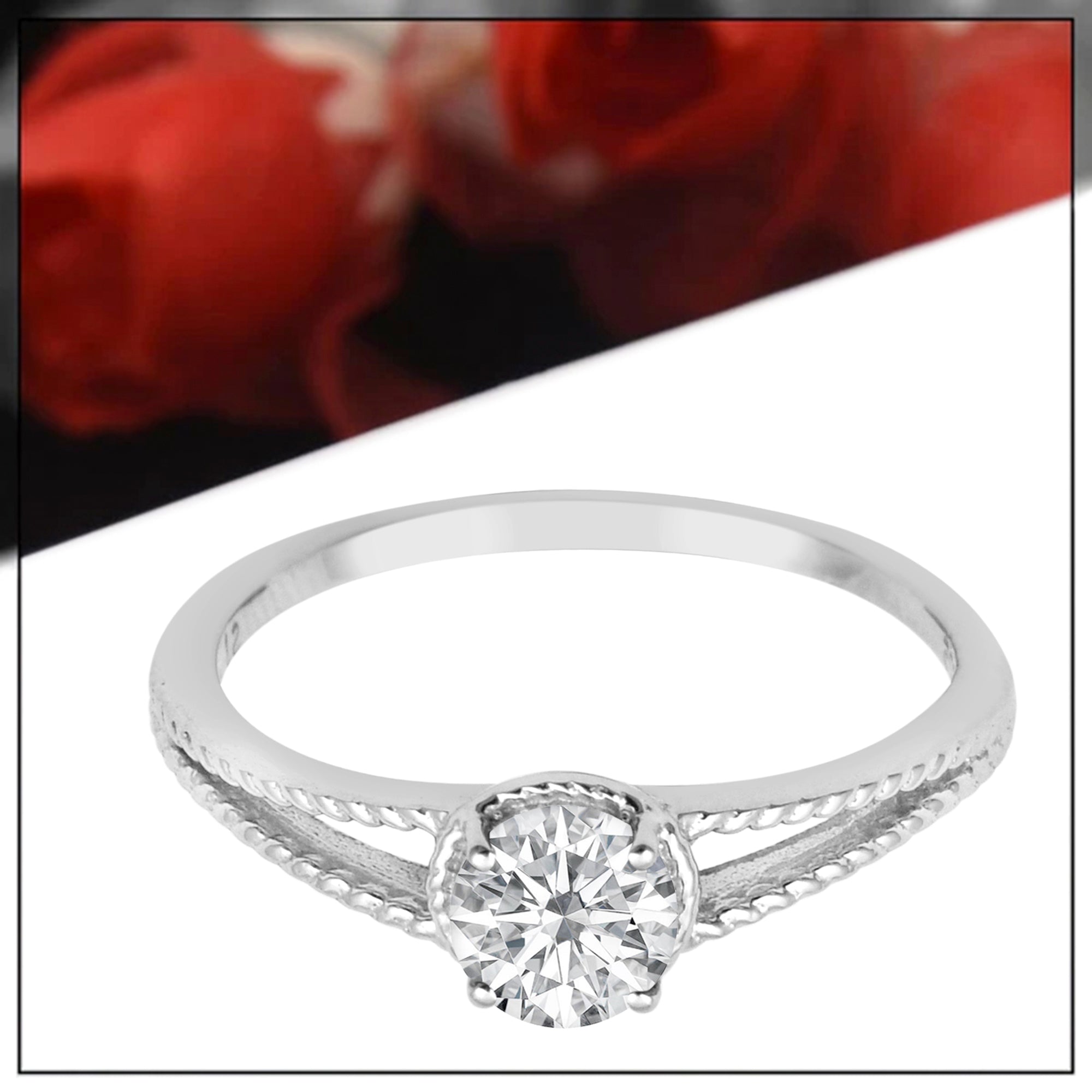 Moissanite Ring