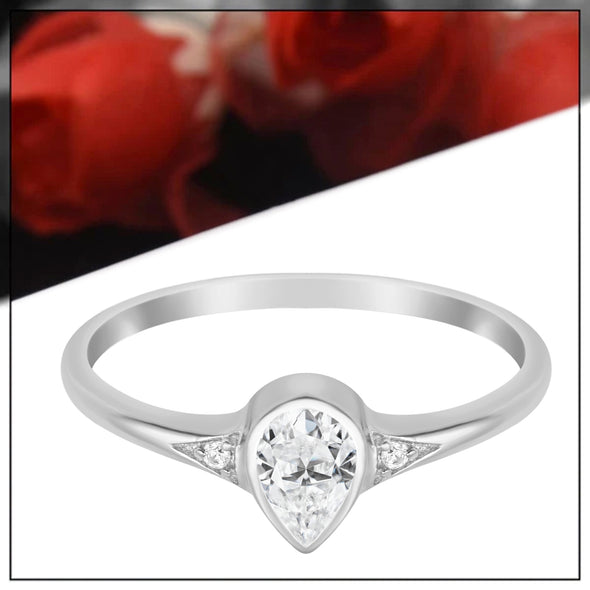 Moissanite Ring