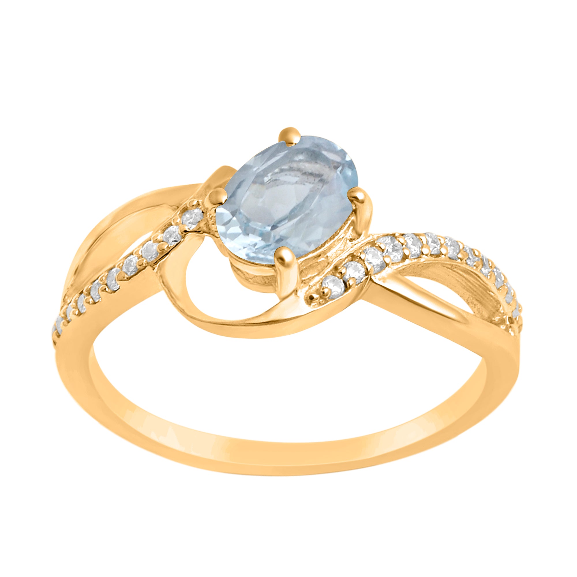 Aquamarine Ring