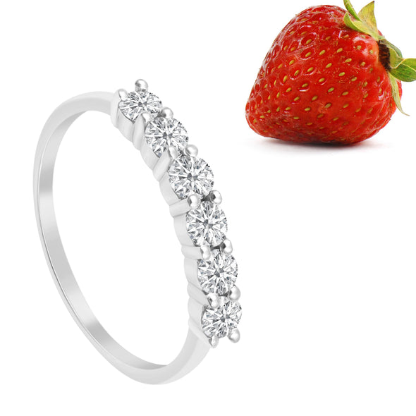 Moissanite Ring
