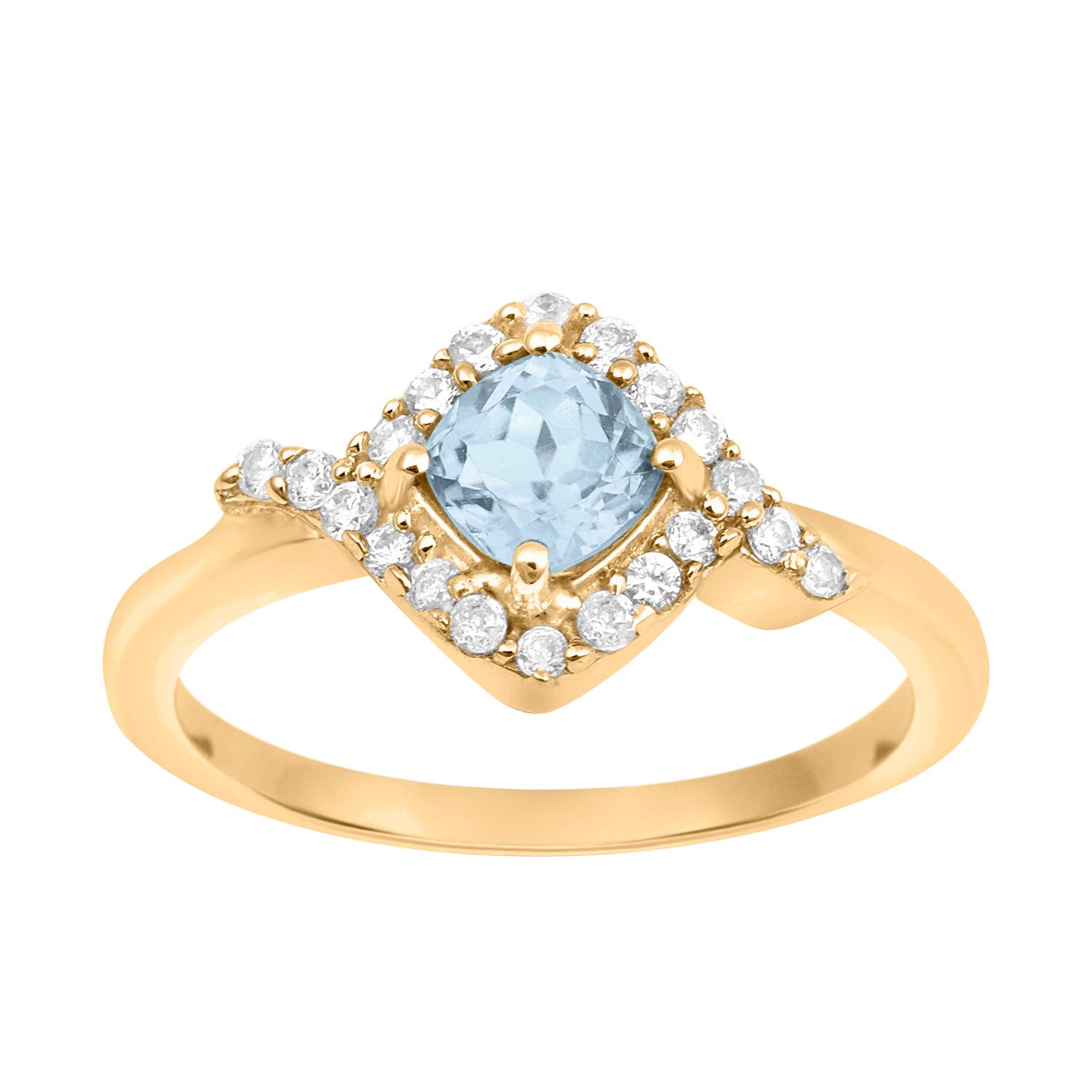 Aquamarine Ring