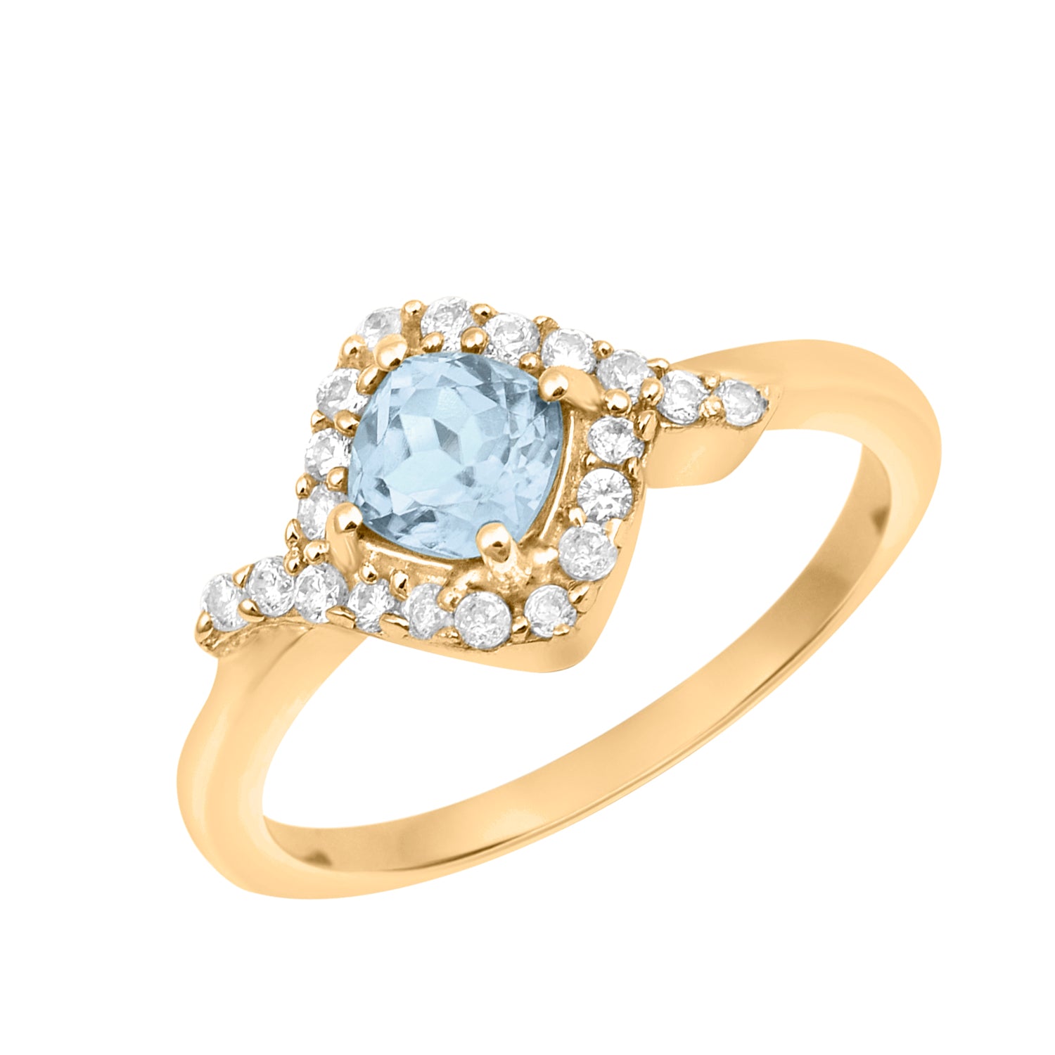 Aquamarine Ring