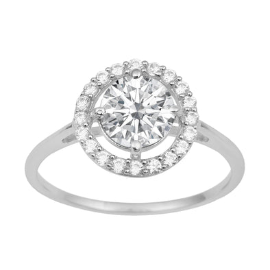 Moissanite Ring