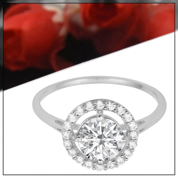 Moissanite Ring