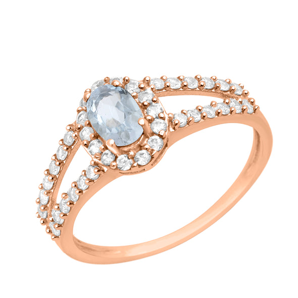 Aquamarine Ring