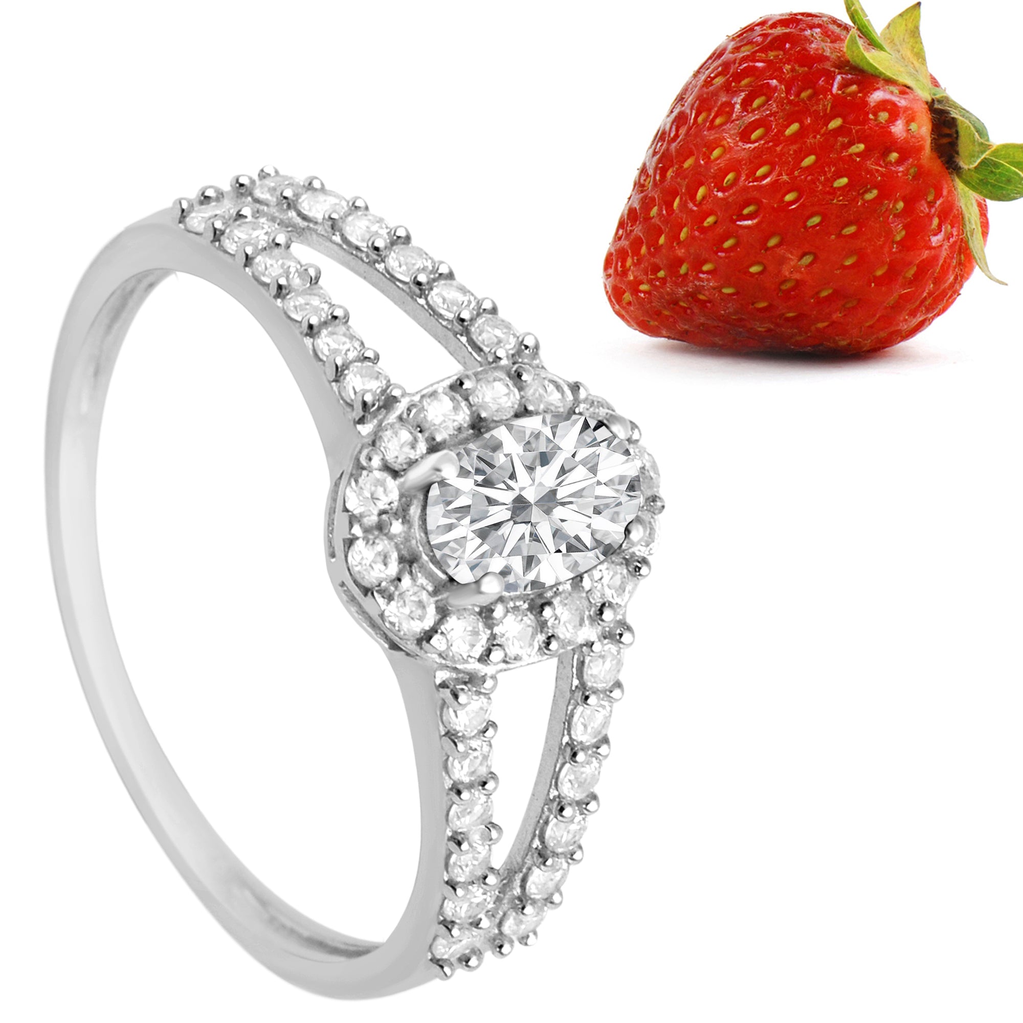Moissanite Ring