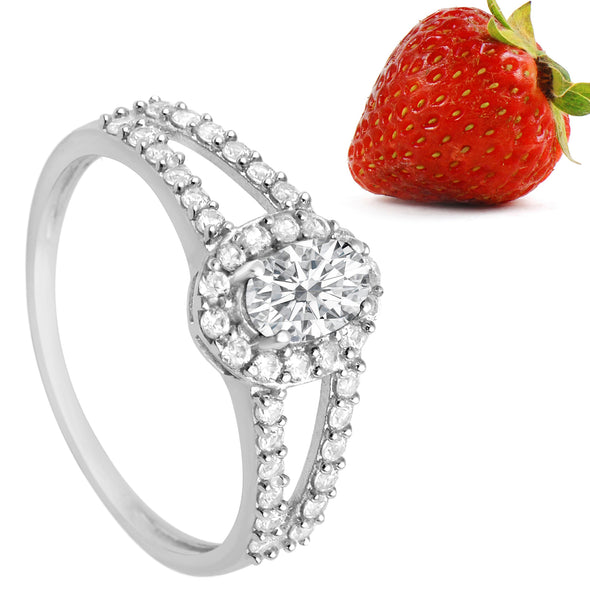 Moissanite Ring