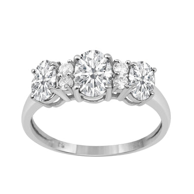 Moissanite Ring