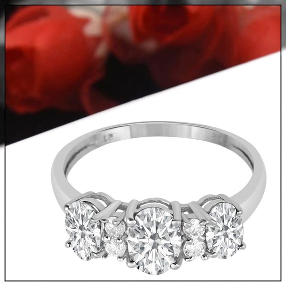 Moissanite Ring