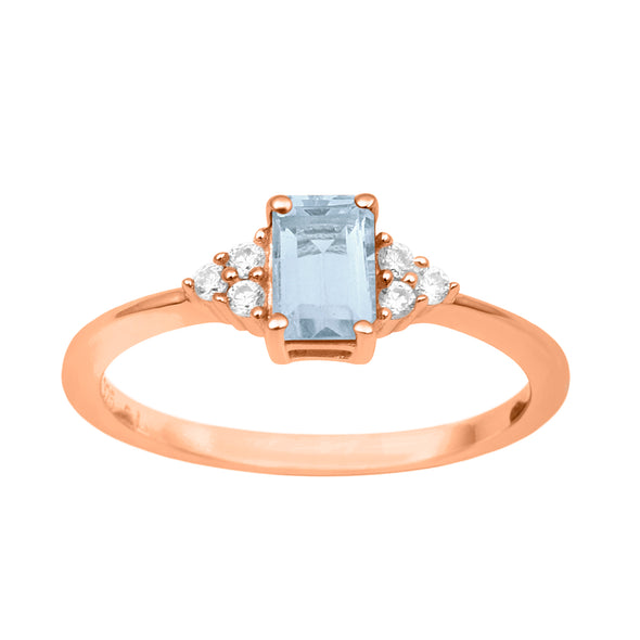 Aquamarine Ring