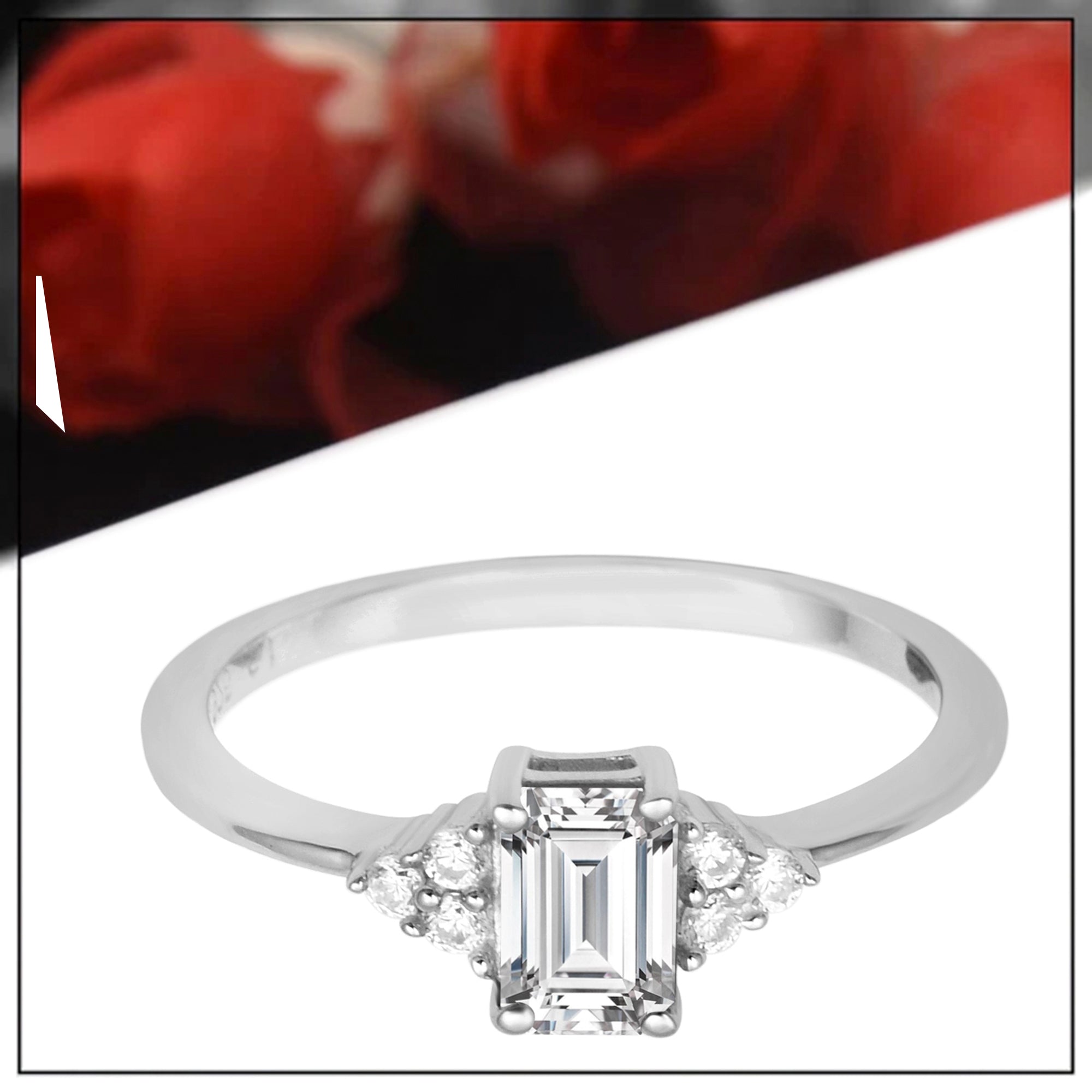 Moissanite Ring
