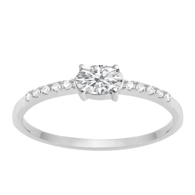 Moissanite Ring