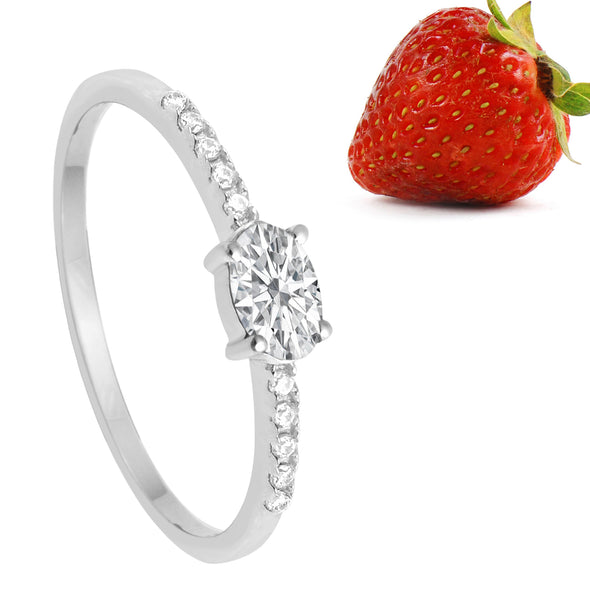 Moissanite Ring
