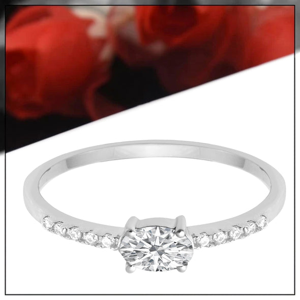 Moissanite Ring