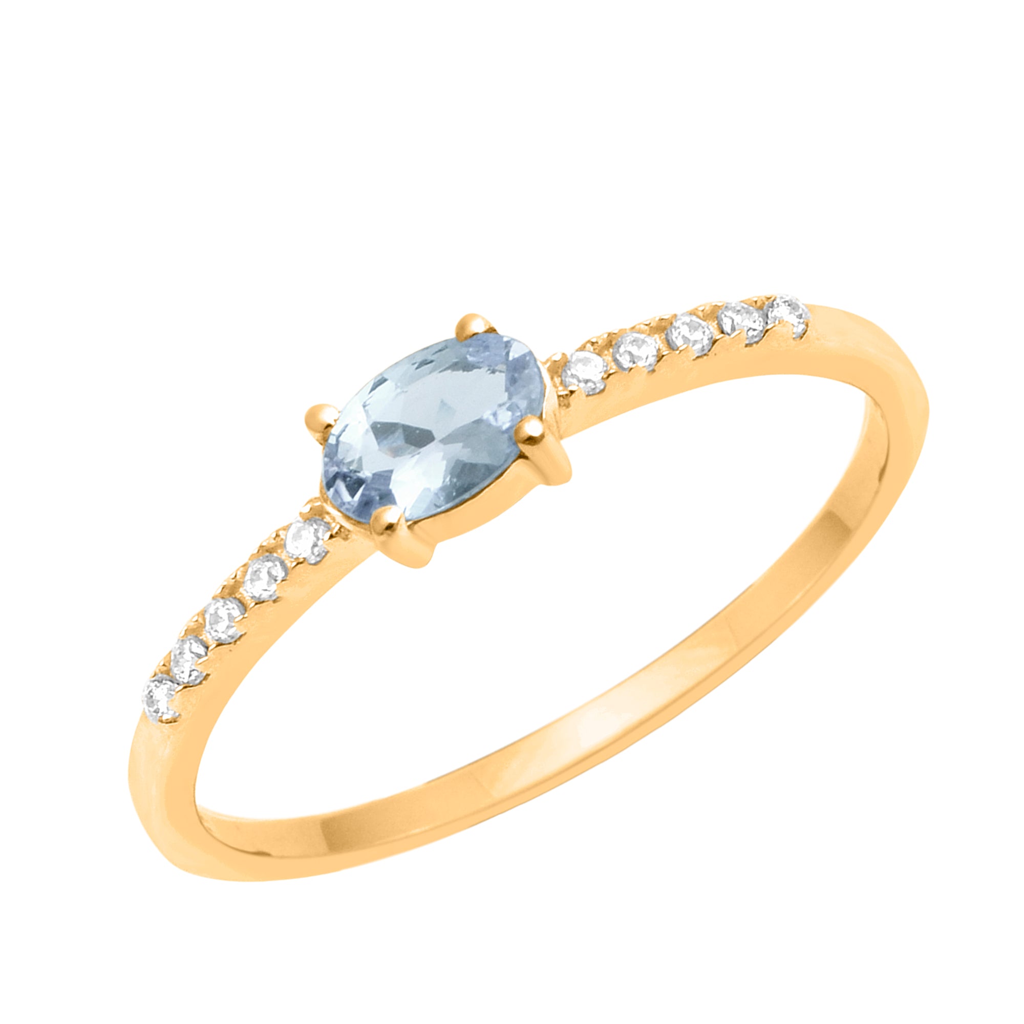 Aquamarine Ring
