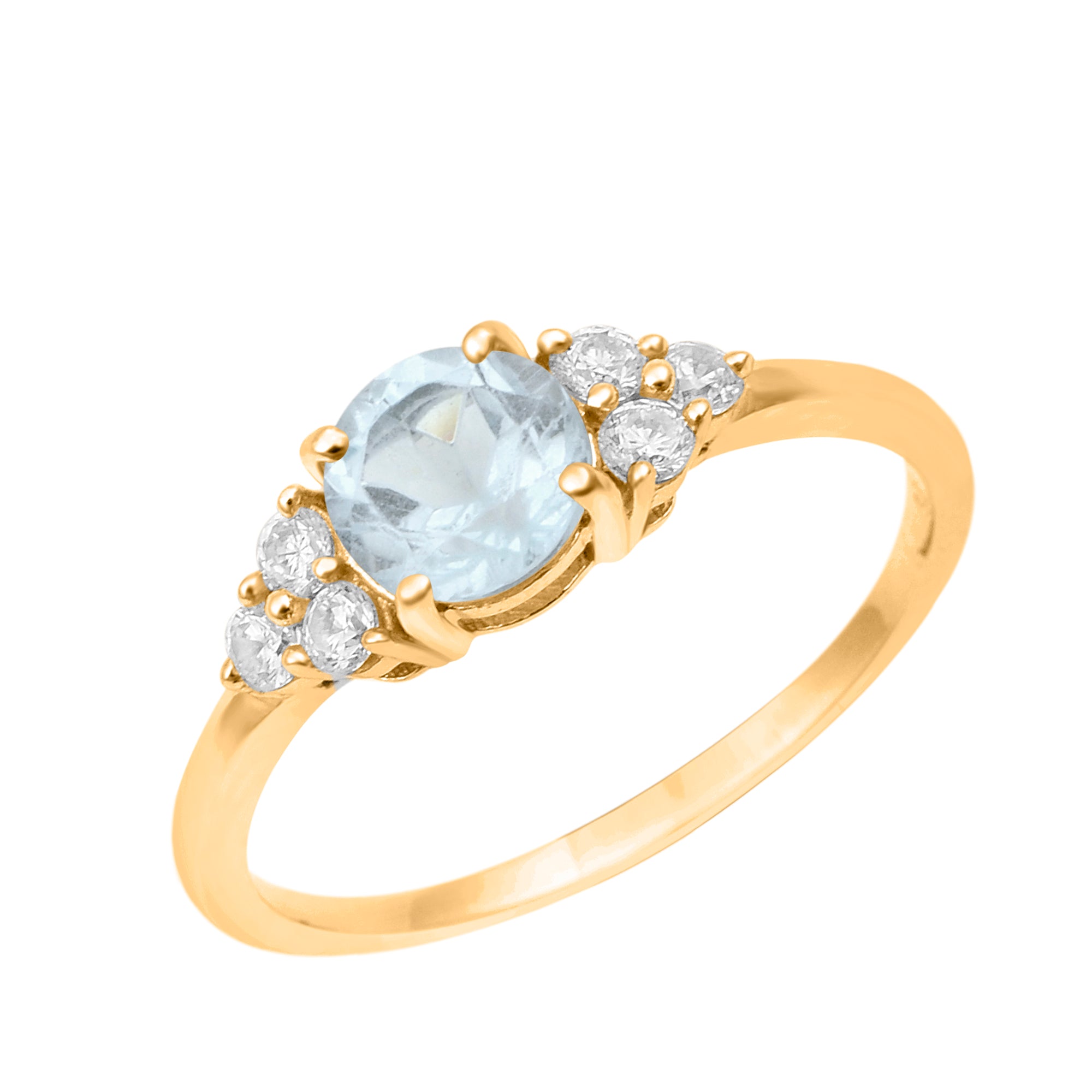 Aquamarine Ring