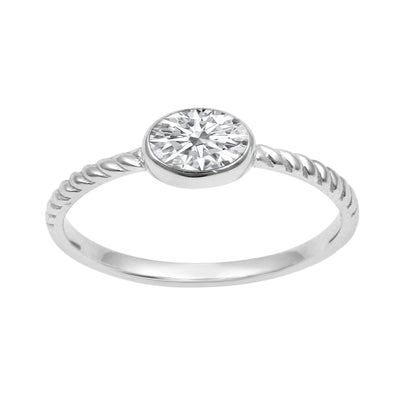 Moissanite Ring