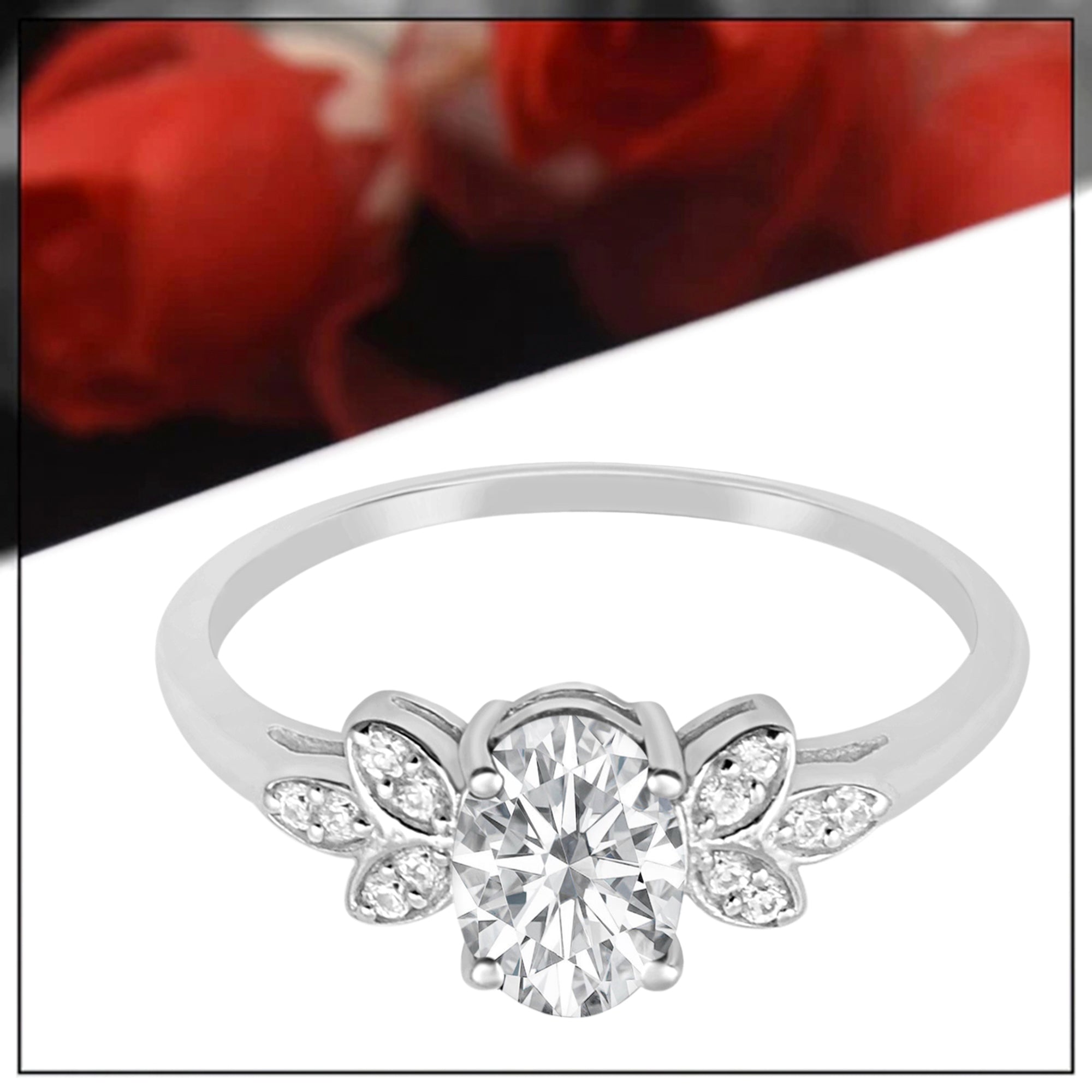 Moissanite Ring